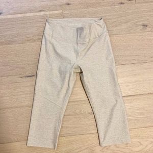 NEW Outdoor Voices Tan Cropped Legging Sz M